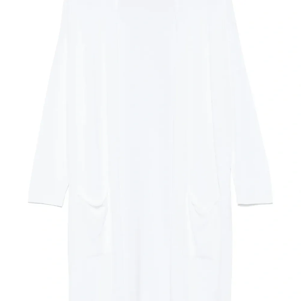 Пальто тонкой вязки