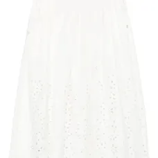 Юбка миди с вышивкой