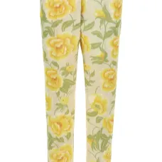 Брюки с принтом Peonies Брюки с принтом Peonies