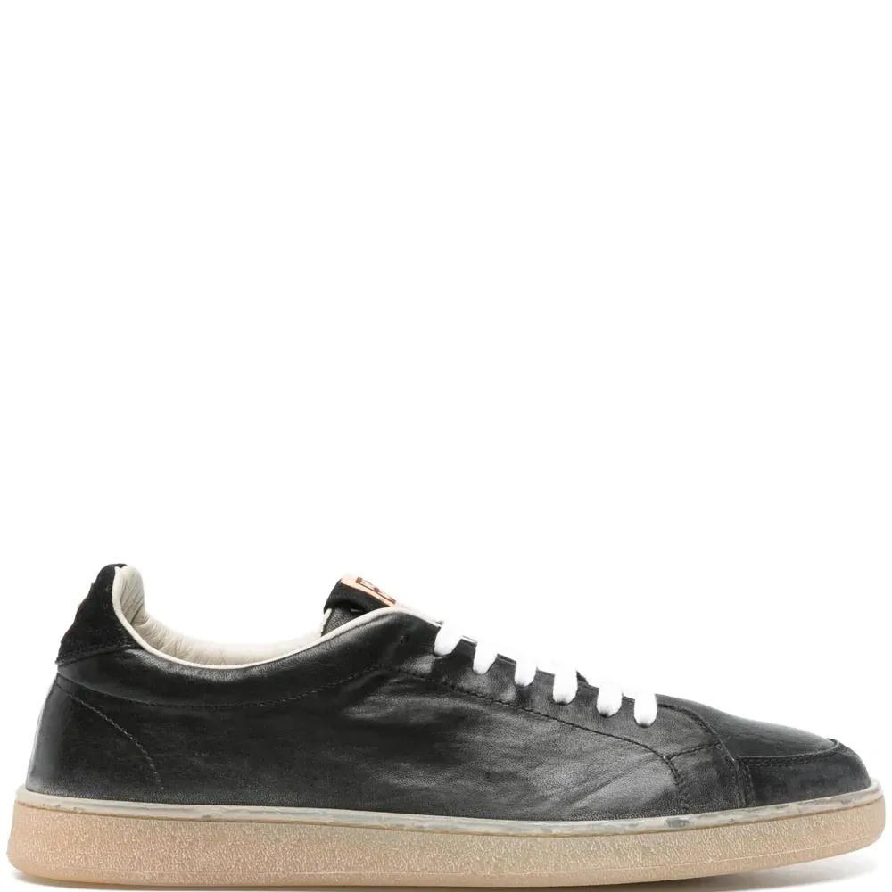 Кожаные кроссовки Кожаные кроссовки