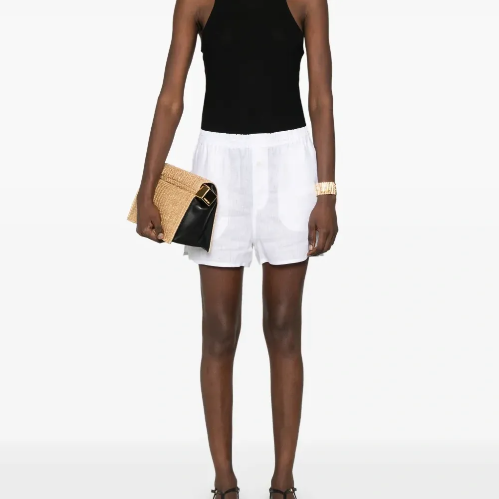 Льняные шорты