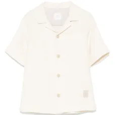 Рубашка с нашивкой-логотипом