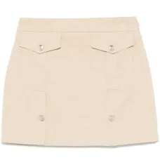 Юбка мини с разрезами