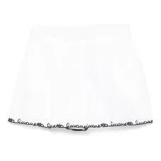 Шорты с вышитым логотипом