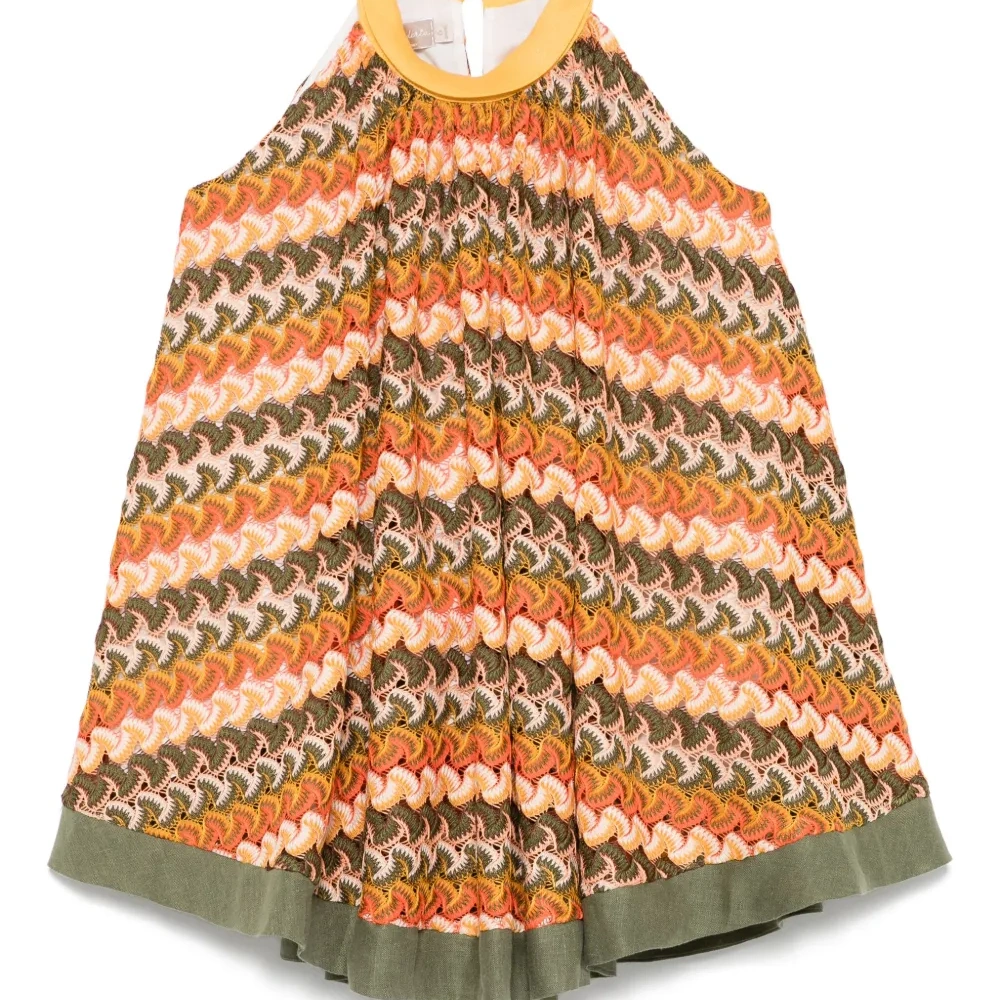 Платье в технике кроше