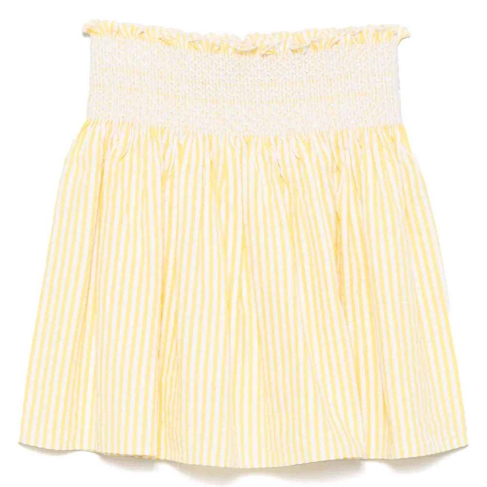 Юбка в полоску