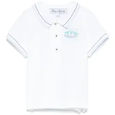 Рубашка поло с вышитой надписью