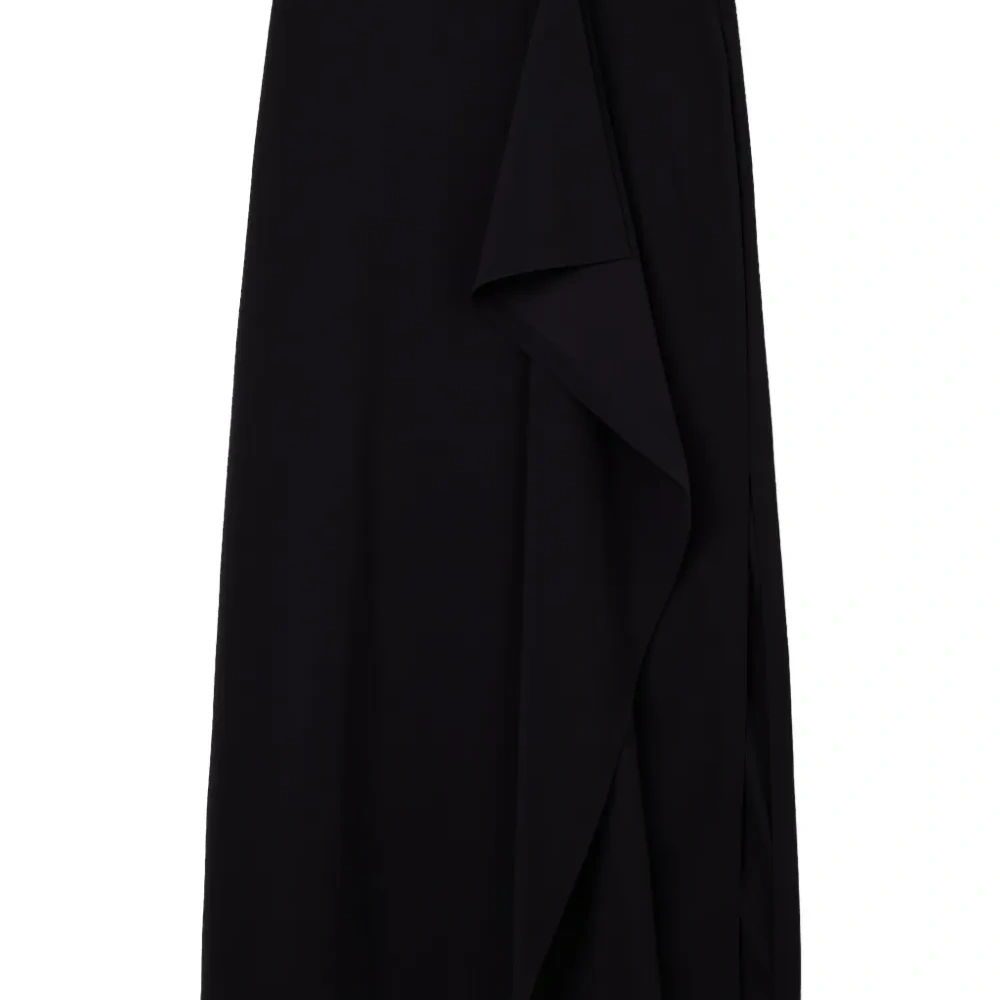 юбка с оборками и драпировкой