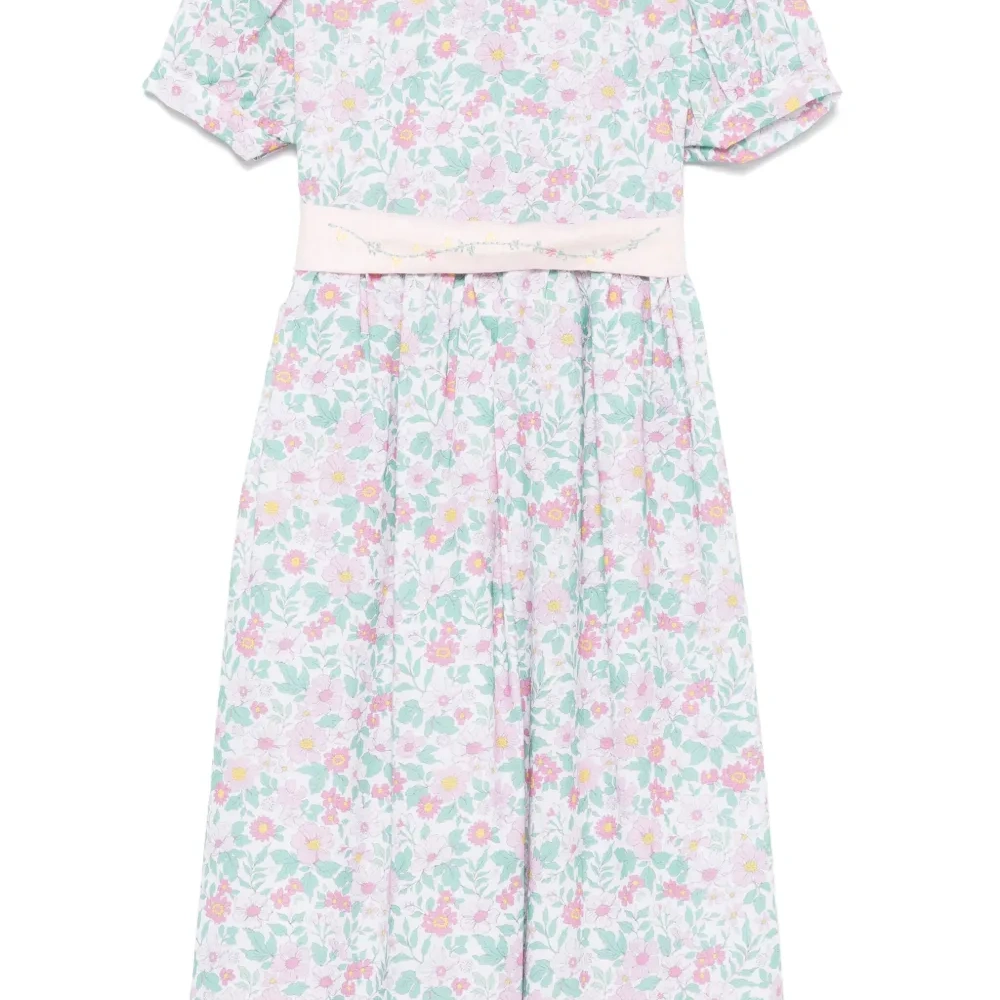 Платье с цветочным принтом