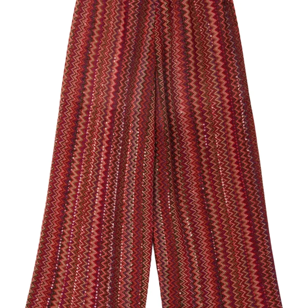 брюки с узором зигзаг брюки с узором зигзаг