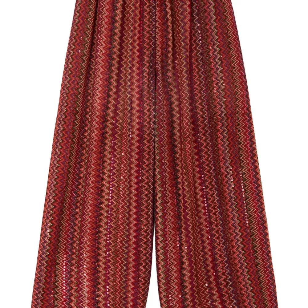 брюки с узором зигзаг брюки с узором зигзаг