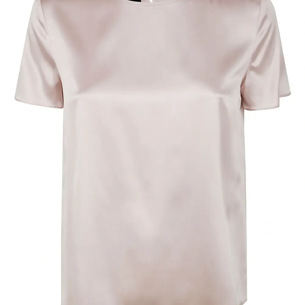 Атласная блузка