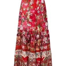 Макси-юбка Sweet Home Alexandria с ярусами