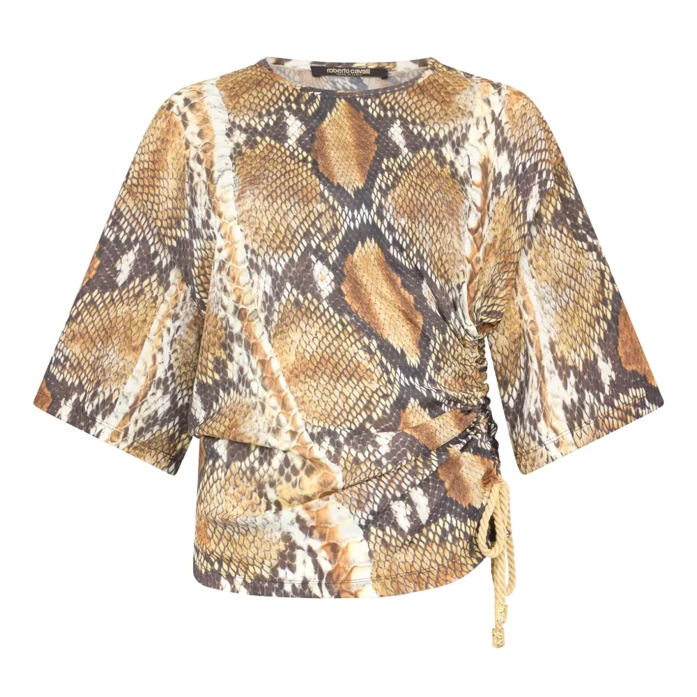 Футболка со змеиным принтом