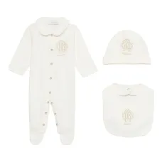 Пижама с вышитым логотипом