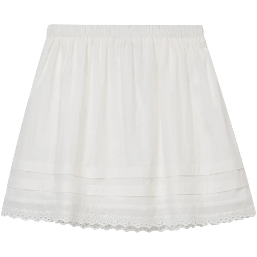 Юбка мини с вышивкой