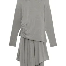 Платье асимметричного кроя