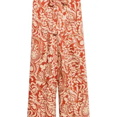 Брюки с принтом