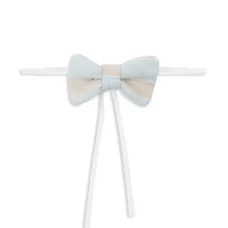 Галстук-бабочка в полоску