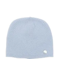 Шапка бини с подвеской-логотипом