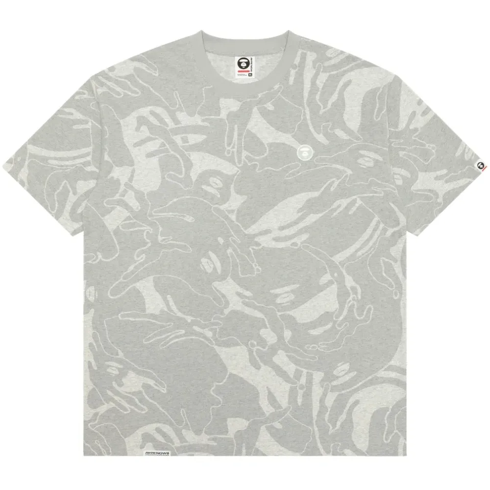 Футболка с камуфляжным принтом