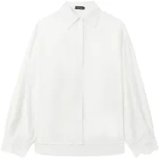 Рубашка с кружевными манжетами Рубашка с кружевными манжетами