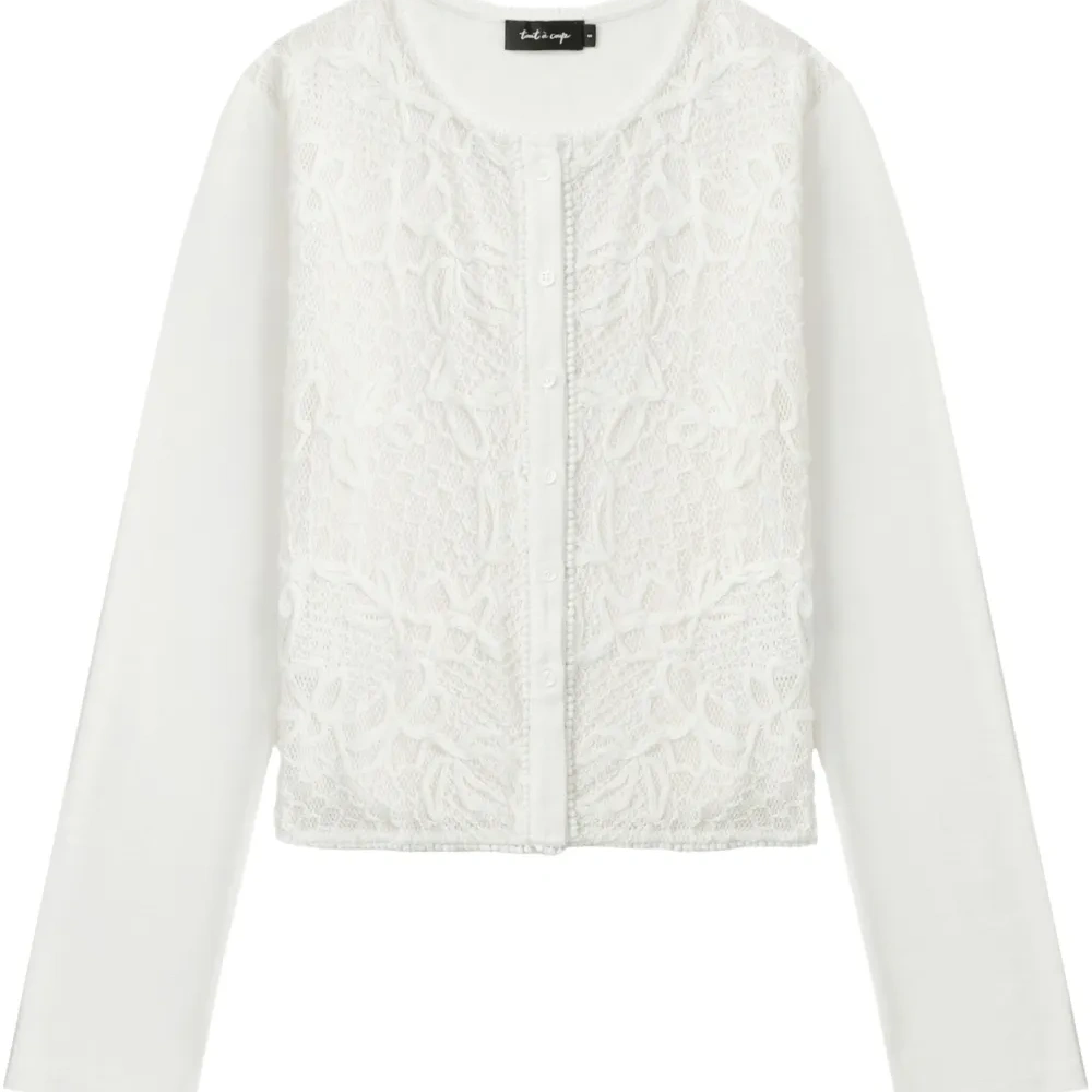 Блузка из смесового хлопка