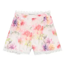 Шорты с цветочным принтом
