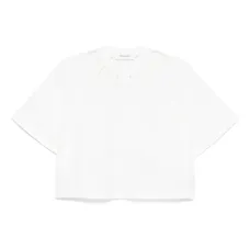 Блузка с ажурной отделкой