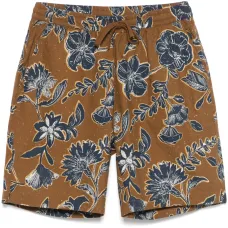 Шорты с цветочным принтом