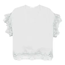 Футболка из ткани ламе