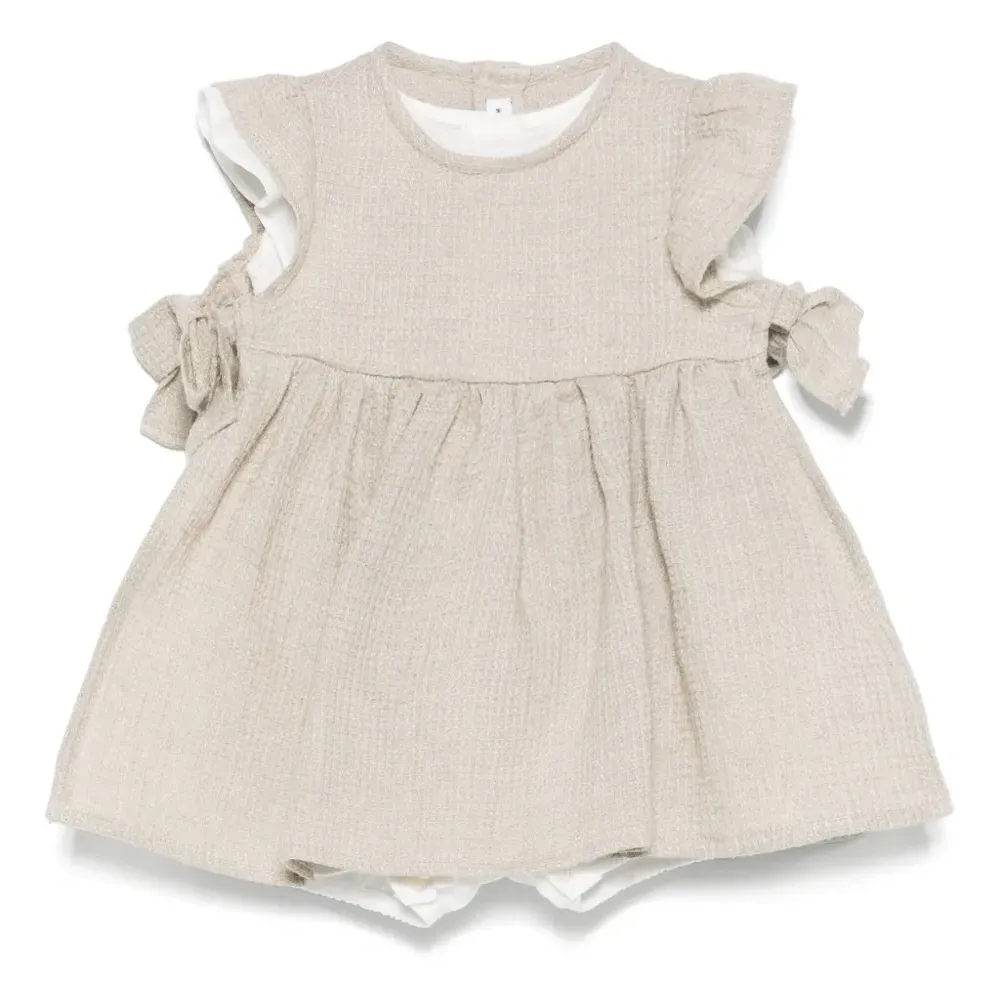 Льняное платье