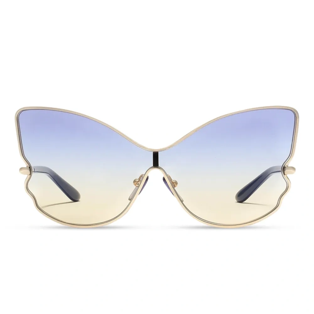 Солнцезащитные очки в оправе 'бабочка'