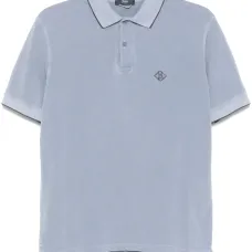 Рубашка поло с вышитым логотипом