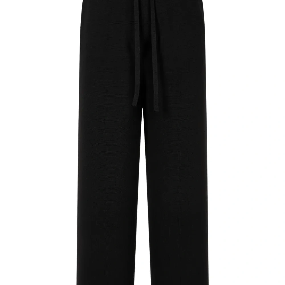 Спортивные брюки тонкой вязки