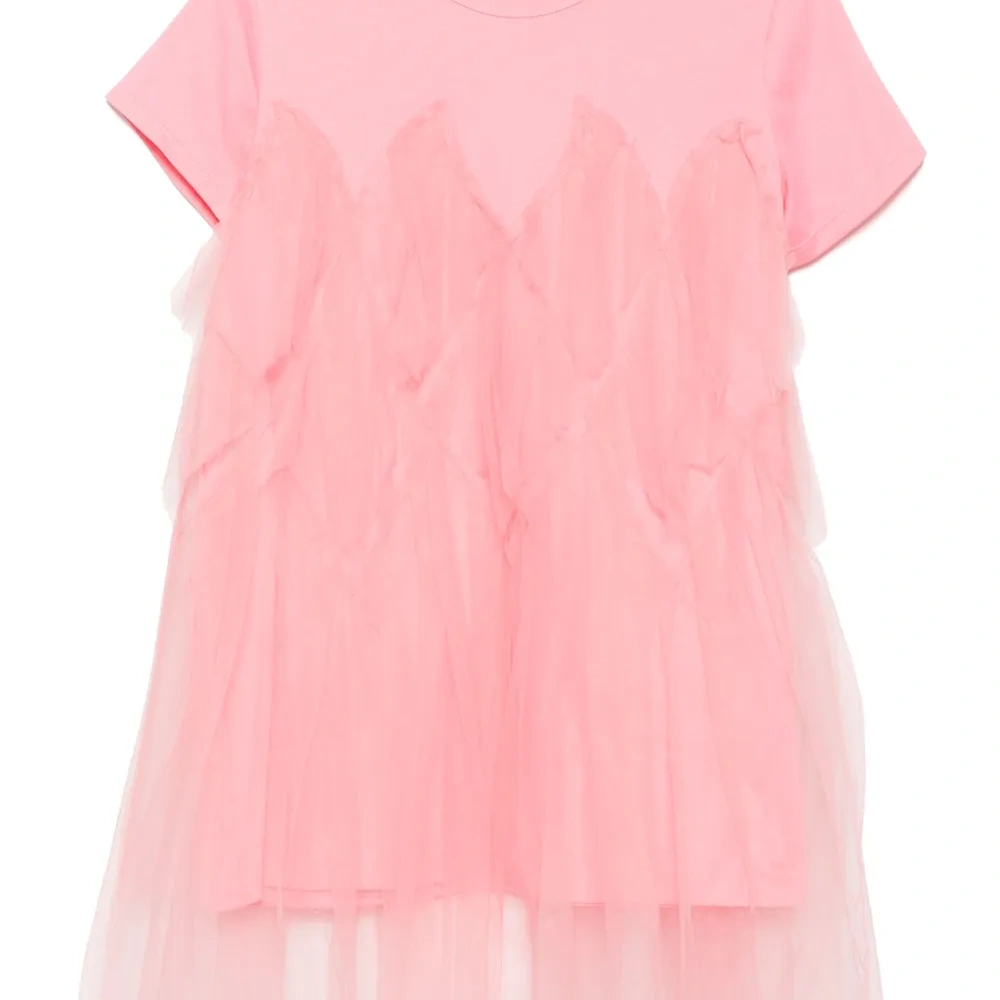 Платье со вставками