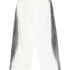 Джинсы с принтом тай-дай