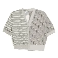 Кардиган со вставками