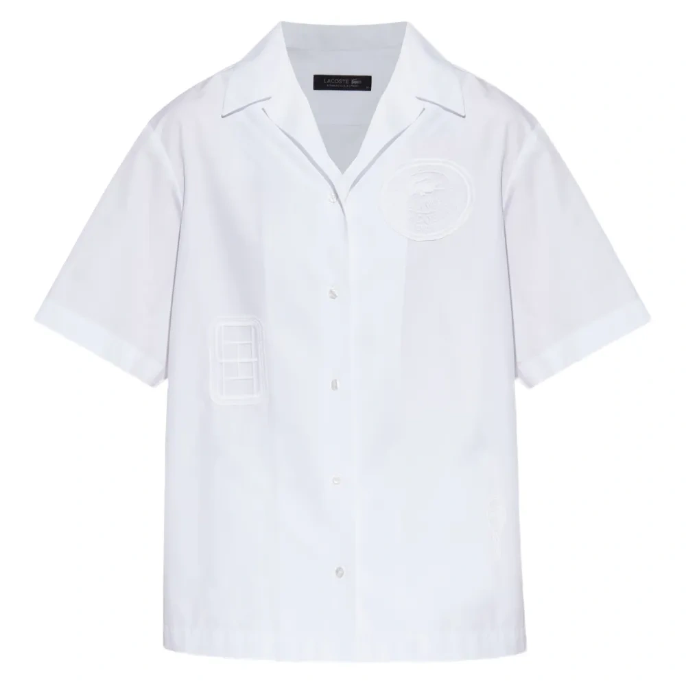 Рубашка с нашивкой-логотипом Рубашка с нашивкой-логотипом