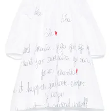 Платье с вышивкой