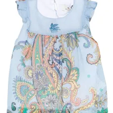 Платье с принтом пейсли