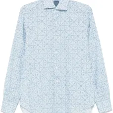 Рубашка с принтом