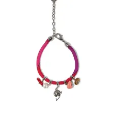 Шелковый браслет