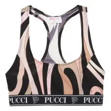 Спортивный бюстгальтер с принтом