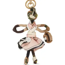 Шелковый брелок с принтом Iride Шелковый брелок с принтом Iride