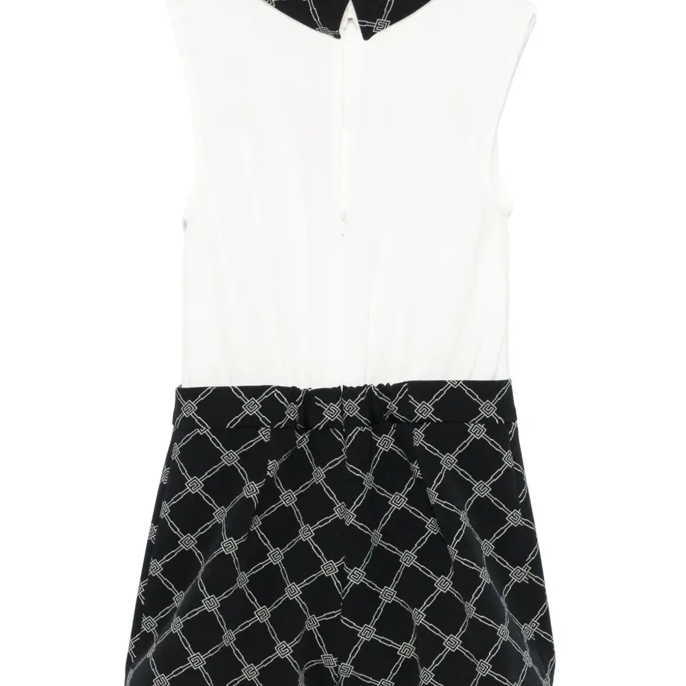 Комбинезон с жаккардовым логотипом