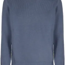 Свитер с круглым вырезом