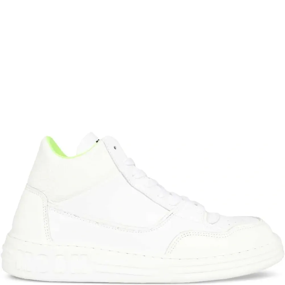 Кожаные кроссовки