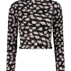 Топ с цветочным принтом