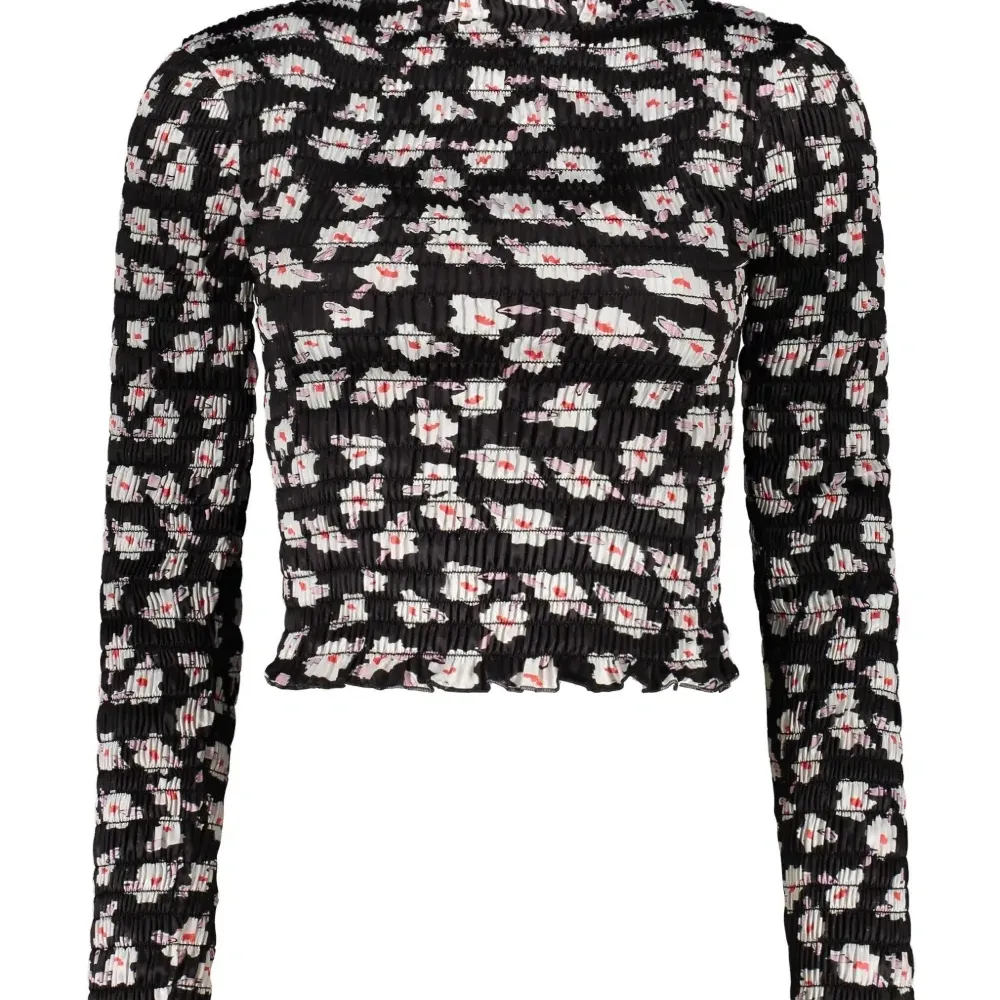 Топ с цветочным принтом